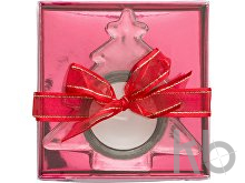 Glass tea light holder