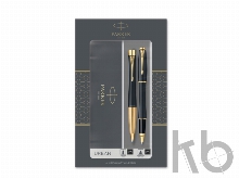 Набор Parker Urban «Core Muted Black GT»: ручка шариковая, ручка роллер