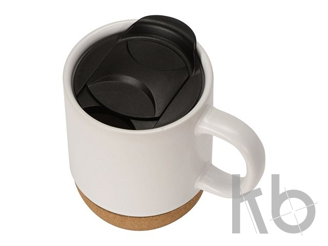 Кружка с пробковым дном и крышкой «Denpasar»