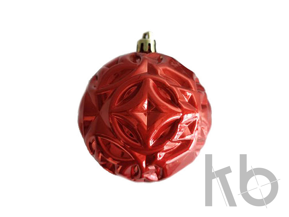Новогодний ёлочный шар «Рельеф»