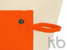 Складная хлопковая сумка для шопинга «Gross» с карманом, 180 г/м2