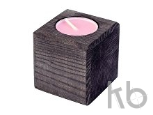 Свеча в декоративном подсвечнике «Роза»