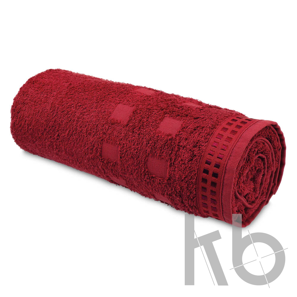 Хлопковое махровое полотенце