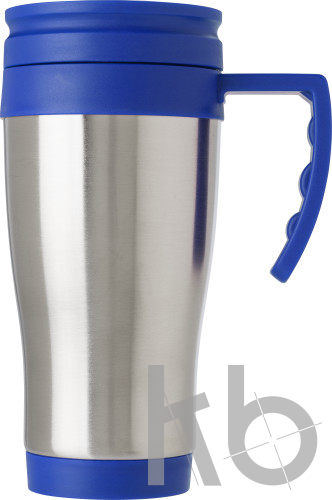 Stainless steel travel mug