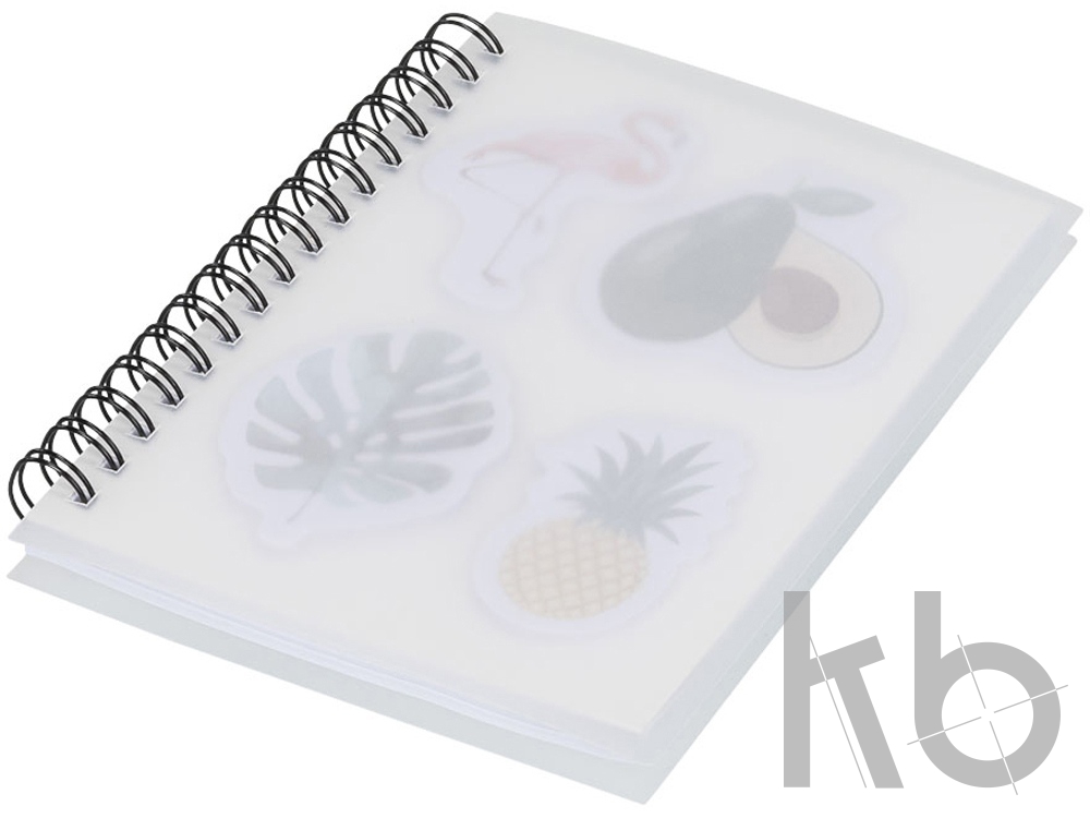 Блокнот А6 «Jungle» с наклейками