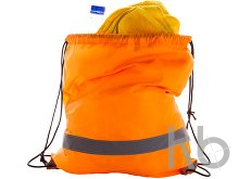 reflective drawstring bag