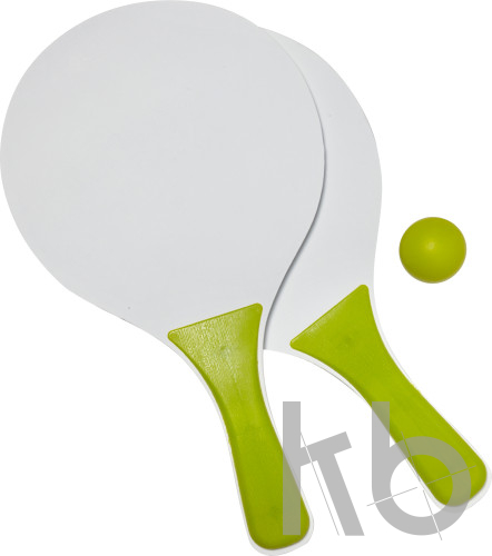 Wooden bat and ball set