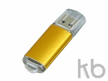 USB 2.0- флешка на 4 Гб с прозрачным колпачком