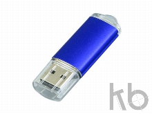 USB 2.0- флешка на 16 Гб с прозрачным колпачком
