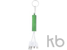 Кабель-брелок micro USB, USB-C и Lightning