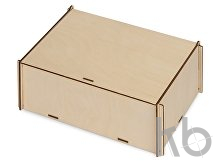 Деревянная коробка с наполнителем-стружкой «Ларь»