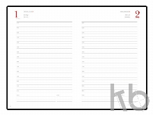 Ежедневник полудатированный А5 «Boss»