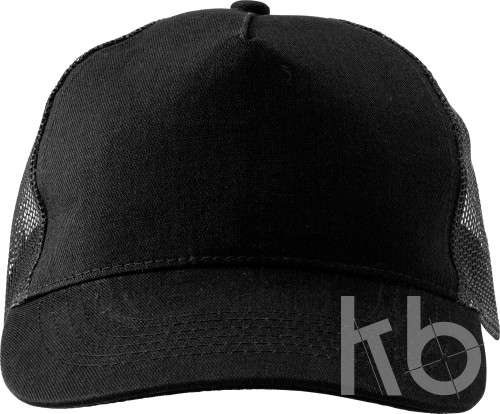 Cotton twill and plastic cap