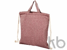 Сумка-рюкзак «Pheebs» из переработанного хлопка, 150 г/м²