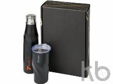 Подарочный набор Hugo: бутылка для воды, термокружка