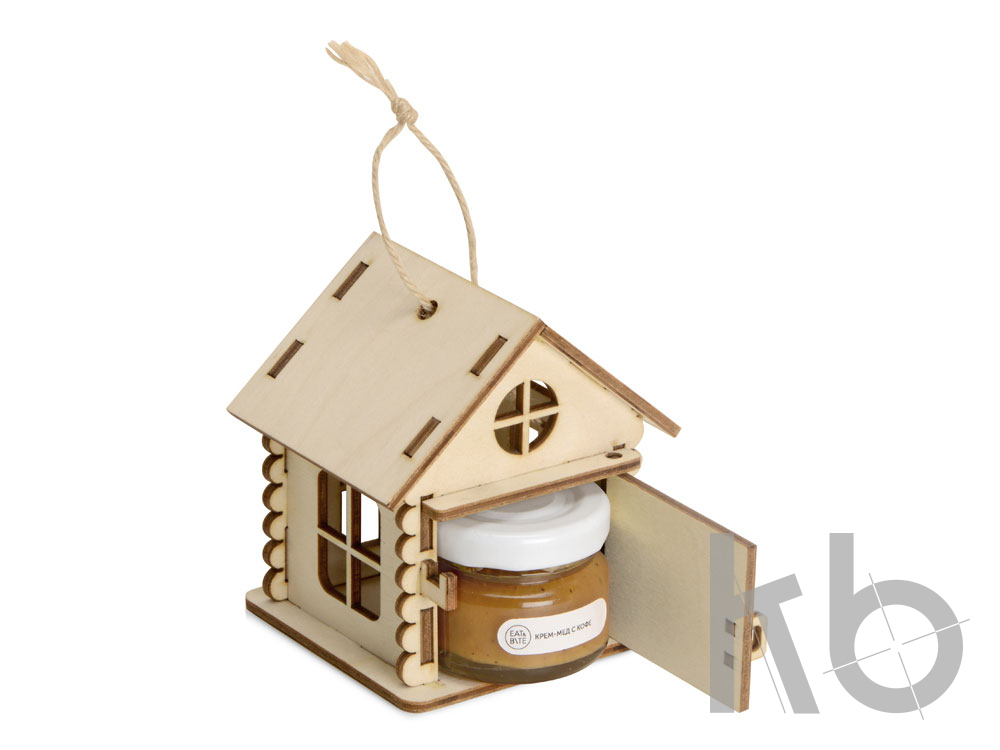 Подарочный набор «Крем-мед в домике»