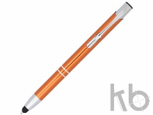 Ручка-стилус металлическая шариковая «Moneta» с анодированным покрытием