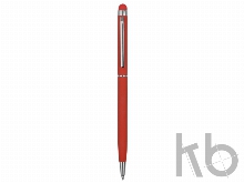 Ручка-стилус металлическая шариковая «Jucy Soft» soft-touch