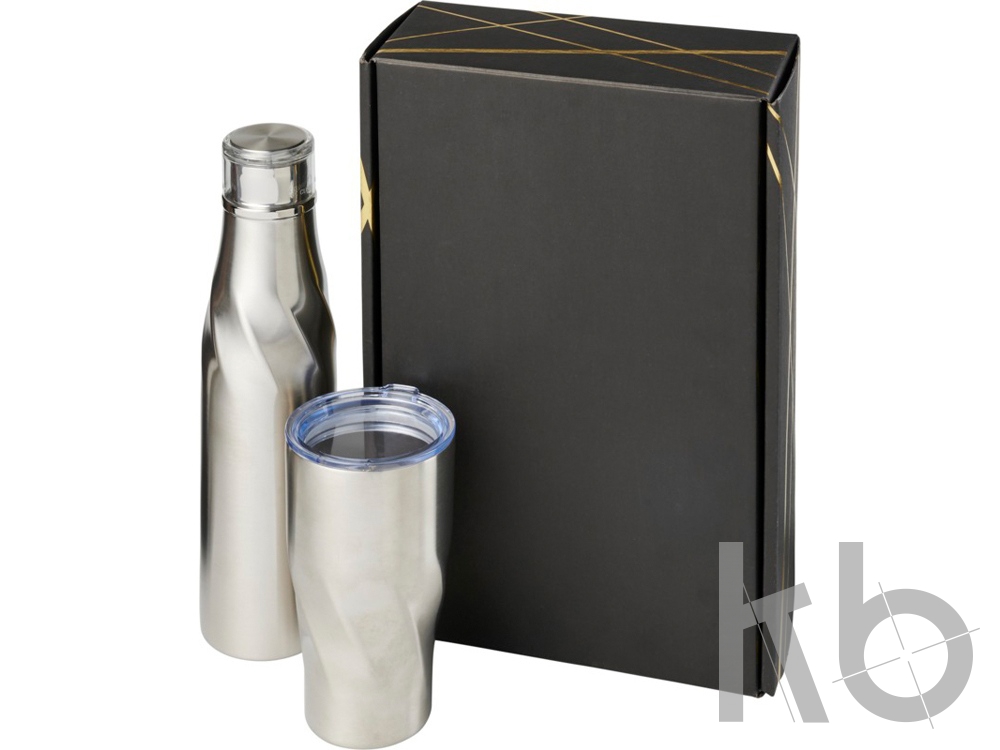 Подарочный набор Hugo: бутылка для воды, термокружка