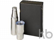 Подарочный набор Hugo: бутылка для воды, термокружка