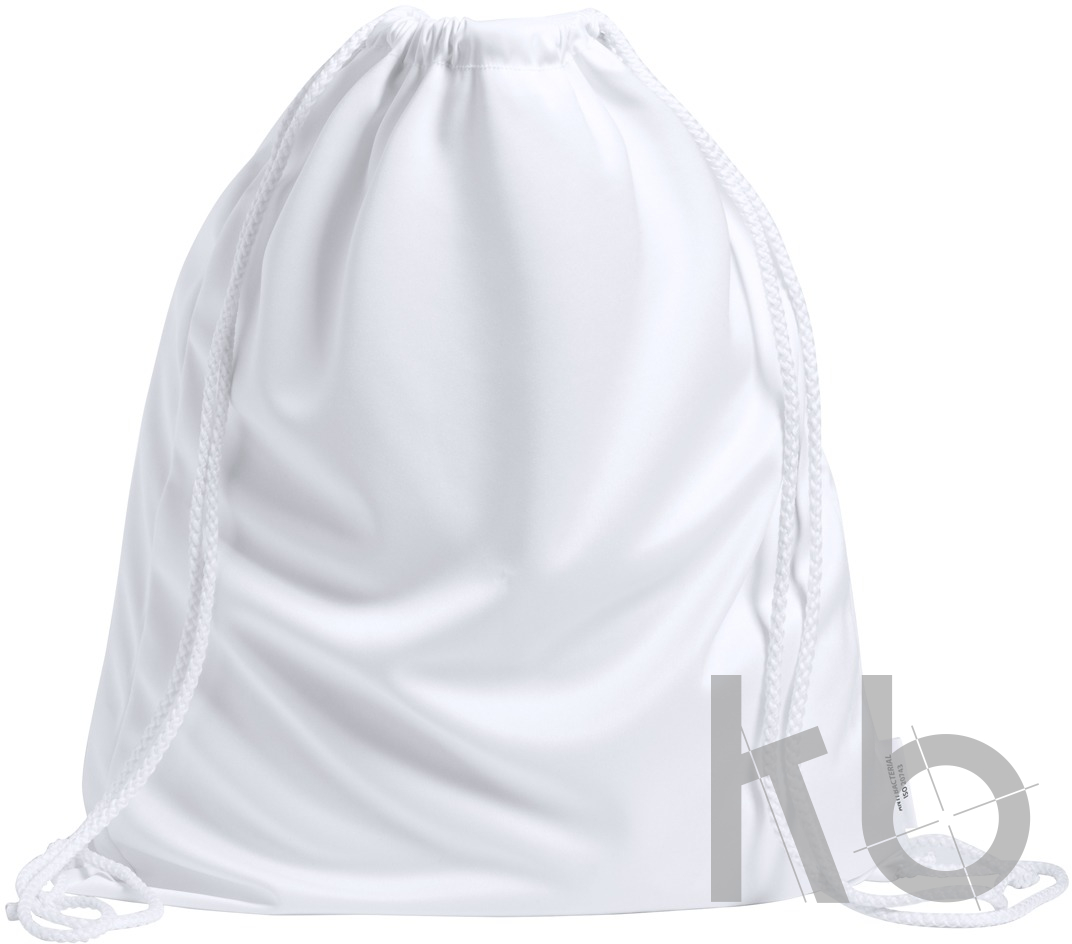 anti-bacterial drawstring bag