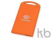 Портативное зарядное устройство «Shine» с зеркальной гравировкой, 4000 mAh