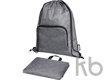 Складная сумка со шнурком «Ash» из переработанных материалов