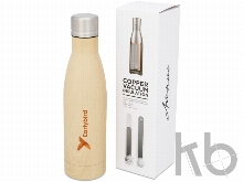 Вакуумная бутылка «Vasa» с покрытием под дерево