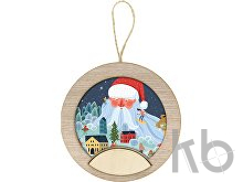 Новогодняя подвеска с подсветкой «Шар» с индивидуальным дизайном