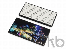 Портативное зарядное устройство «Render» с закаленным стеклом, 5000 mAh