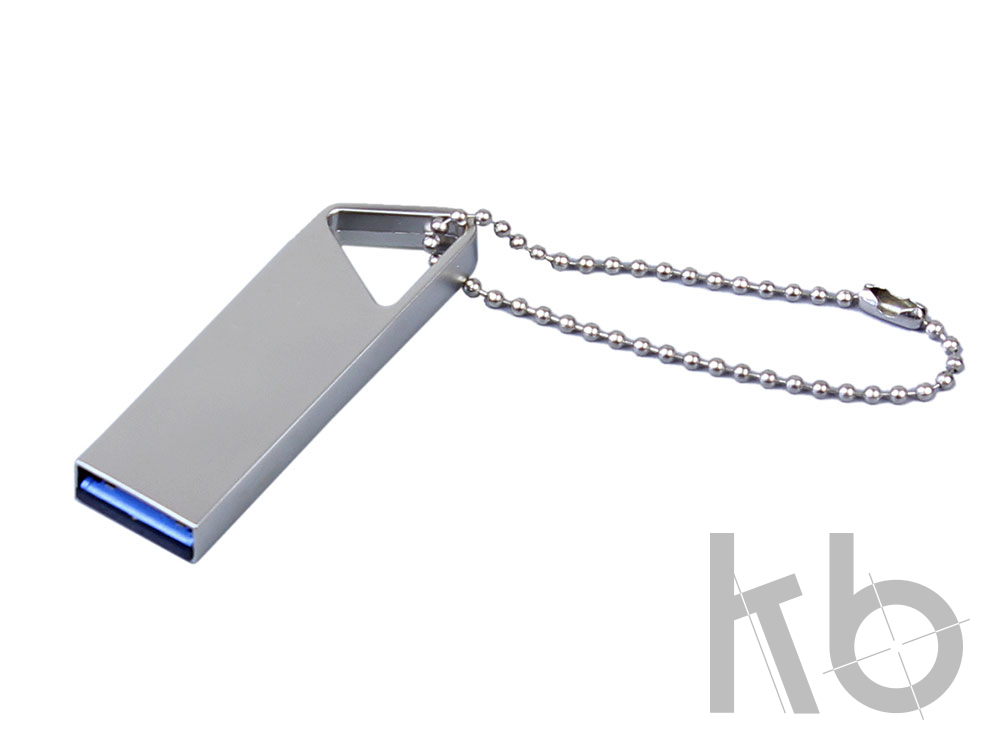 USB 2.0-флешка на 512 Мбайт с мини чипом и отверстием для цепочки