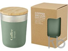 Кружка с вакуумной изоляцией и бамбуковой крышкой «Lagan»