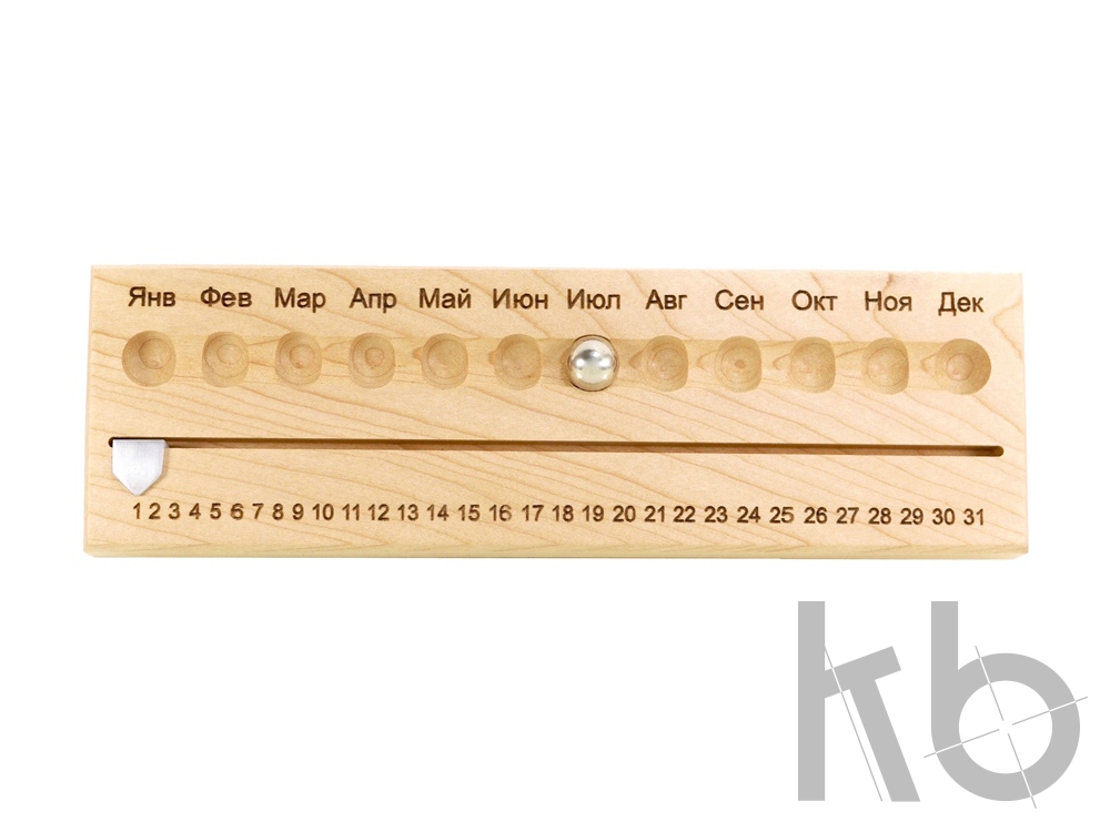 Вечный календарь, клен