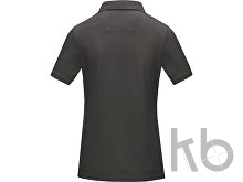 Рубашка поло «Graphite» из натуральных материалов, женская