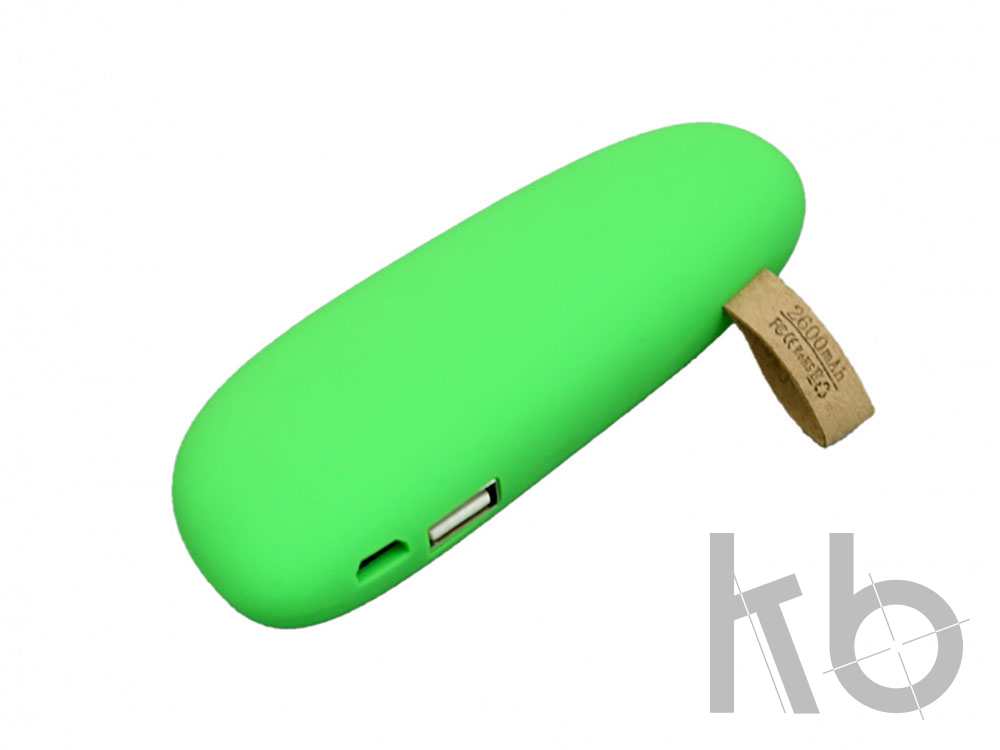 Внешний аккумулятор в форме камня «Stone», 2600 mAh