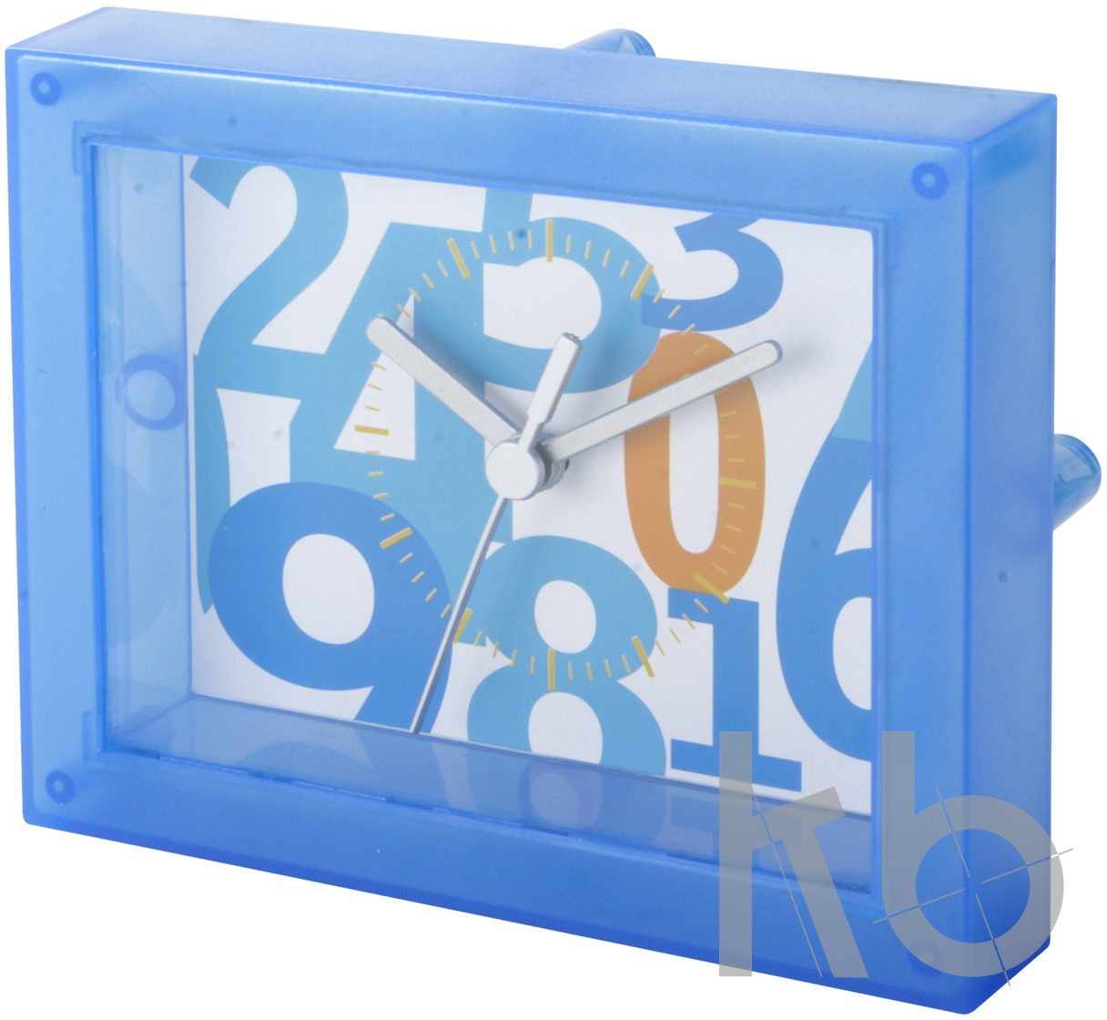 transparent table clock
