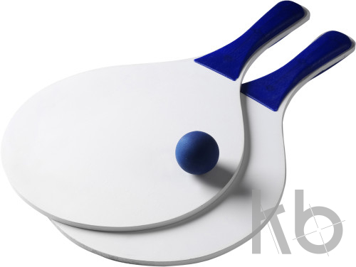 Wooden beach bat and ball set