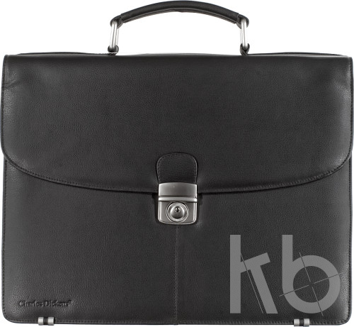Leather Charles Dickens® briefcase