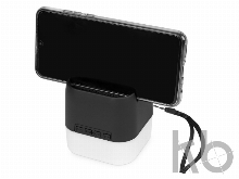 Портативная колонка с подсветкой «Deco» soft-touch