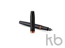 Ручка перьевая Parker «IM Vibrant Rings Flame Orange»