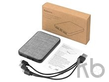 Внешний аккумулятор из rPET «Reborn», 5000 mAh