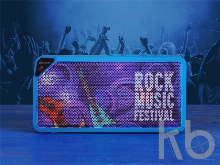 Портативная колонка «Bermuda» с функцией Bluetooth®