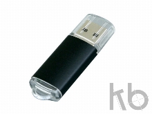 USB 2.0- флешка на 64 Гб с прозрачным колпачком