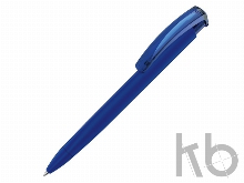 Ручка пластиковая шариковая трехгранная «Trinity K transparent Gum» soft-touch