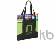 Сумка с цветными панелями, 100 г/м2