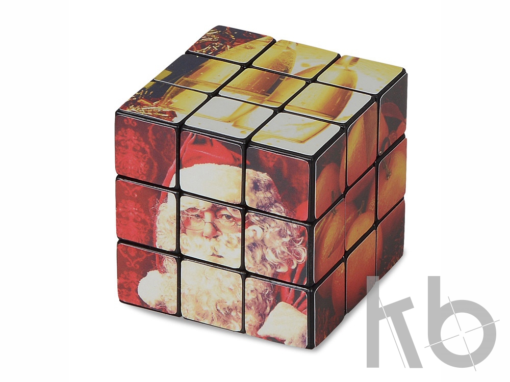 Кубик Рубика 3х3 Новогодний