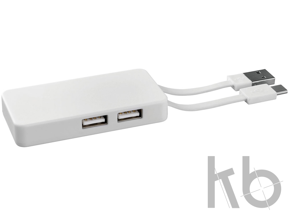 USB Hub «Grid» с двойными кабелями