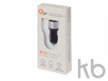Адаптер автомобильный USB с функцией быстрой зарядки QC 3.0 «TraffIQ»