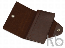 Набор «Фрегат»: портмоне, визитница, подставка для часов, часы на цепочке