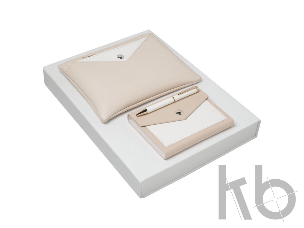 Набор: блокнот A6, ручка шариковая, сумка